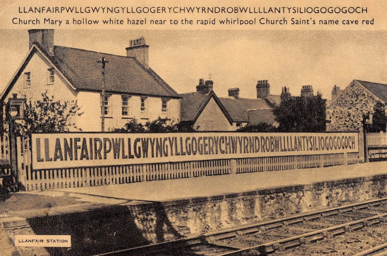Llanfairpwllgwyngyll Postcard